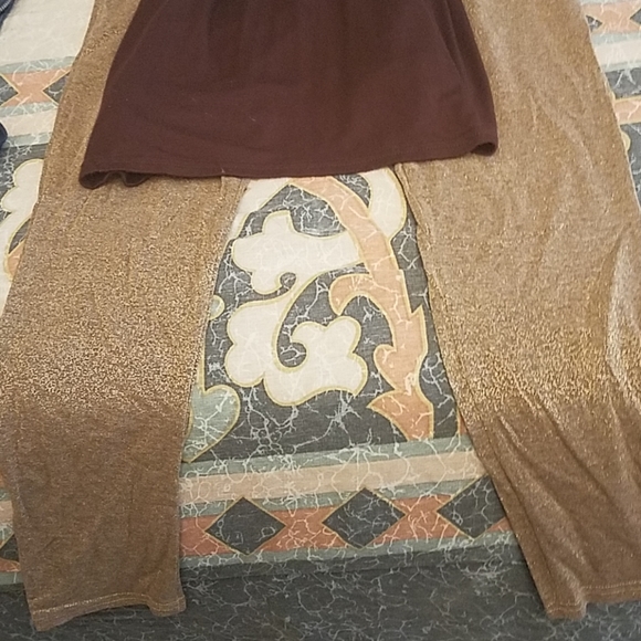 Gold leggings - Picture 2 of 4